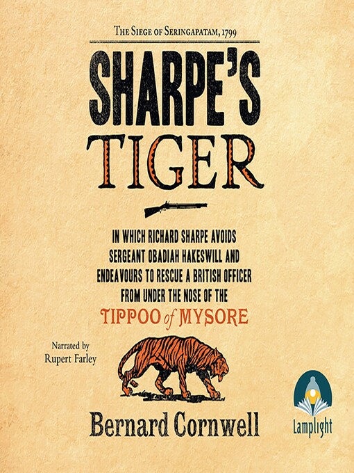 Title details for Sharpe's Tiger by Bernard Cornwell - Available